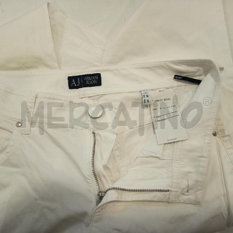 PANTALONE DONNA ARMANI JEANS BIANCHI | Mercatino dell'Usato Roma rebibbia 2