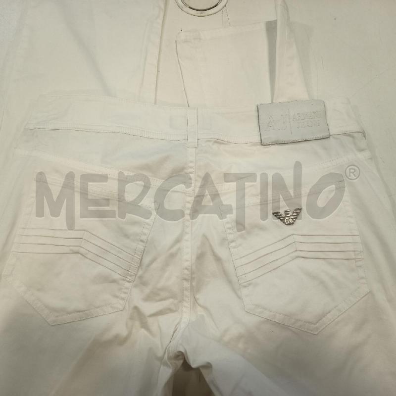 PANTALONE DONNA ARMANI JEANS BIANCHI | Mercatino dell'Usato Roma rebibbia 3