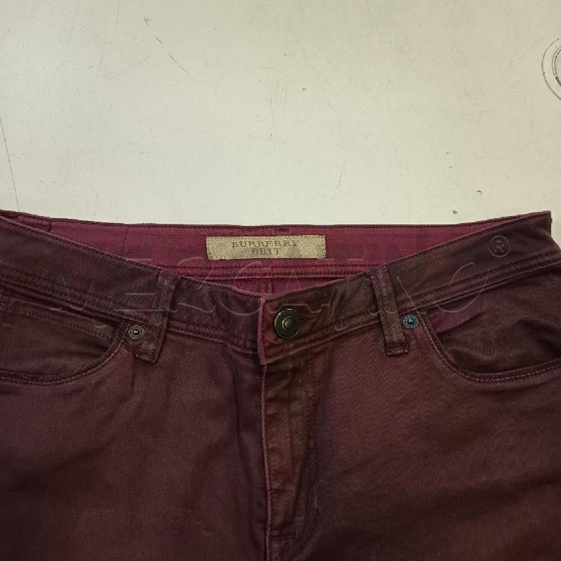 PANTALONE DONNA BURBERRY BRIT BORDEAUX | Mercatino dell'Usato Roma rebibbia 2