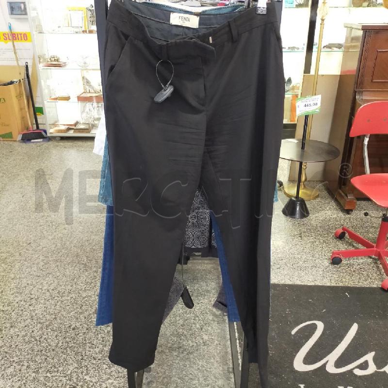 PANTALONE DONNA FENDI NERO DA RIV VINT  | Mercatino dell'Usato Roma rebibbia 1