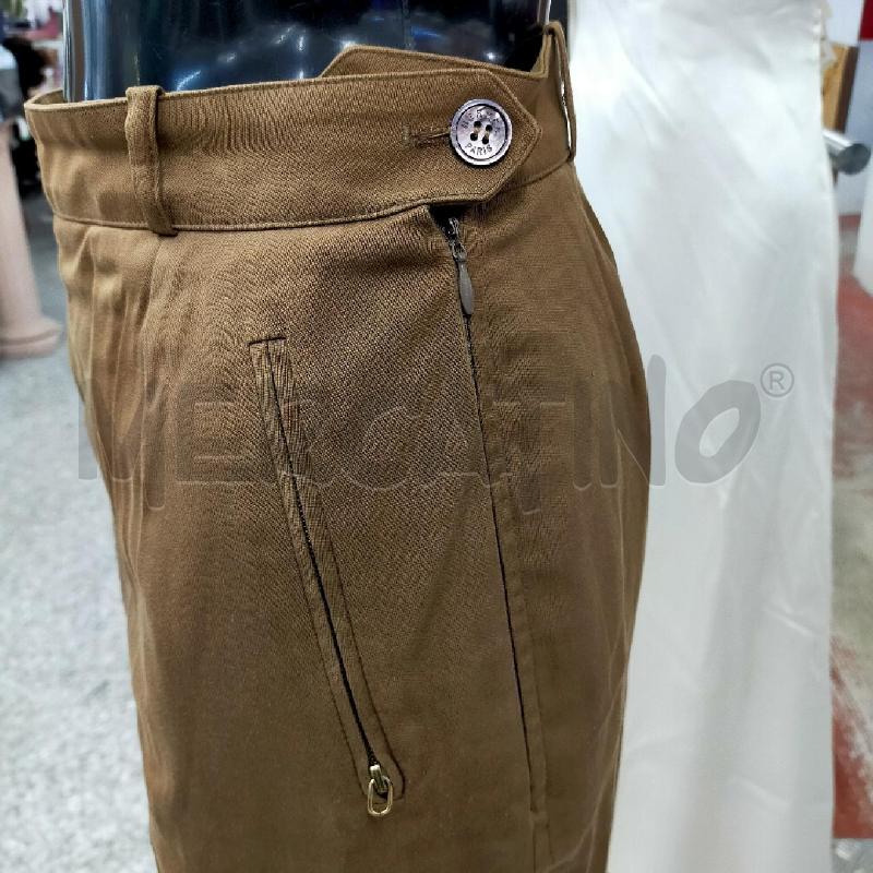 PANTALONE DONNA HERMES PARIS TG38 VINT MARRONI | Mercatino dell'Usato Roma rebibbia 2