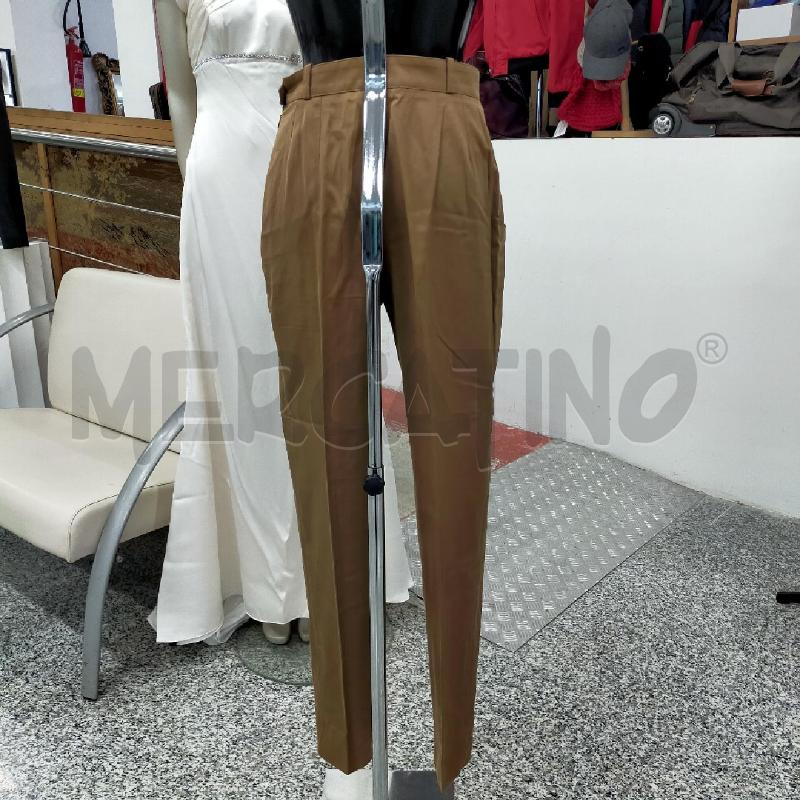 PANTALONE DONNA HERMES PARIS TG38 VINT MARRONI | Mercatino dell'Usato Roma rebibbia 3