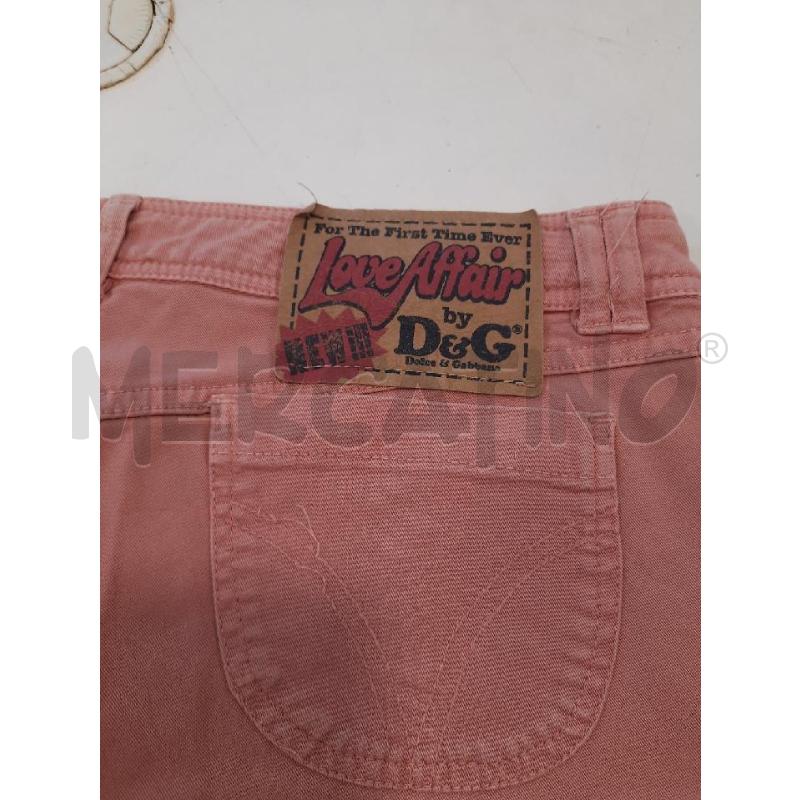 PANTALONE DONNA PINOCCHIETTI DOLCE E GABANA ROSA  | Mercatino dell'Usato Roma rebibbia 3