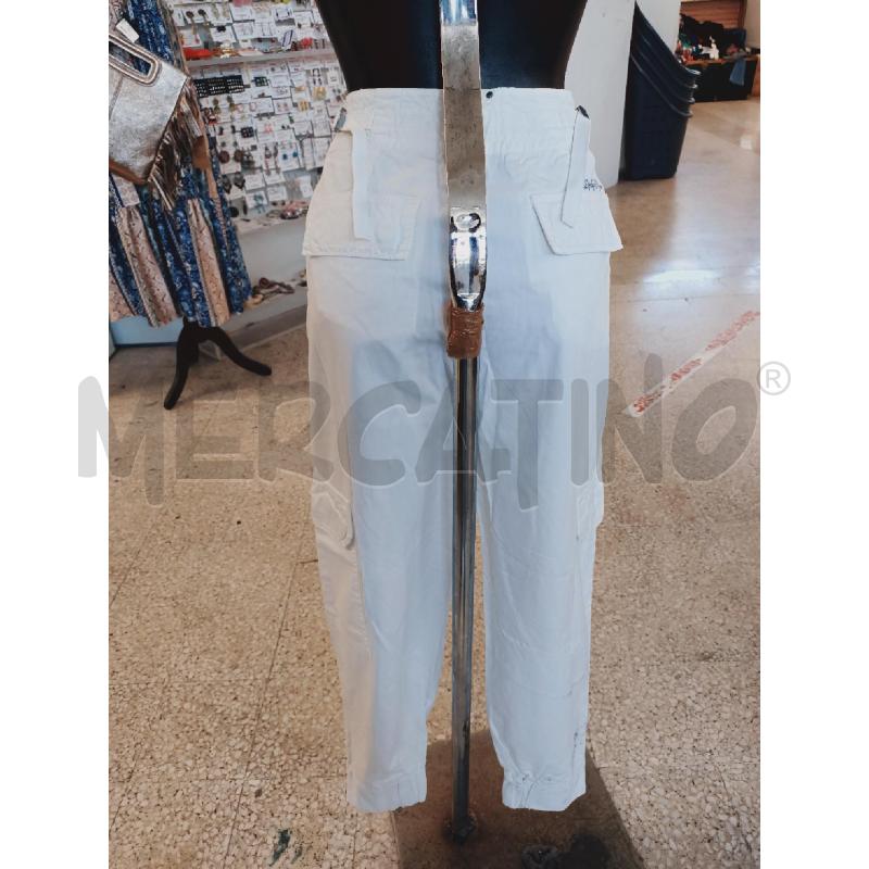 PANTALONE DONNA REPLAY BIANCHI TASCHE | Mercatino dell'Usato Roma rebibbia 2
