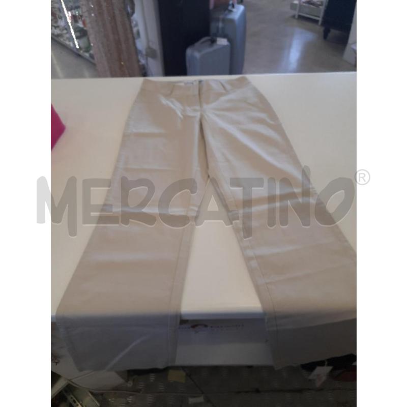 PANTALONE DONNA TOMMY HILFIGER BEIGE  | Mercatino dell'Usato Roma rebibbia 1