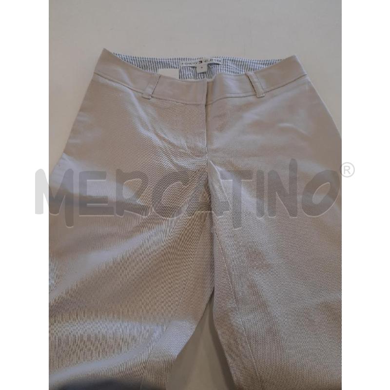 PANTALONE DONNA TOMMY HILFIGER BEIGE  | Mercatino dell'Usato Roma rebibbia 2