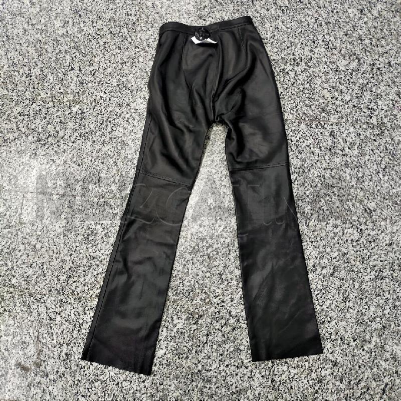 PANTALONE DONNA VERA PELLE NERO TG 016 | Mercatino dell'Usato Roma rebibbia 2
