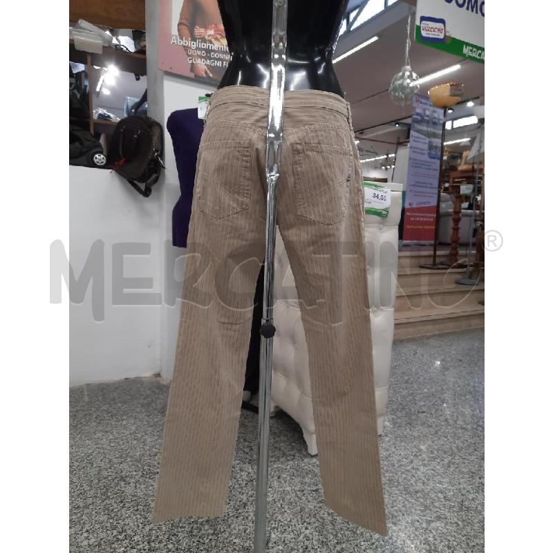 PANTALONE UOMO GAS BEIGE RIGHE TGM  | Mercatino dell'Usato Roma rebibbia 2