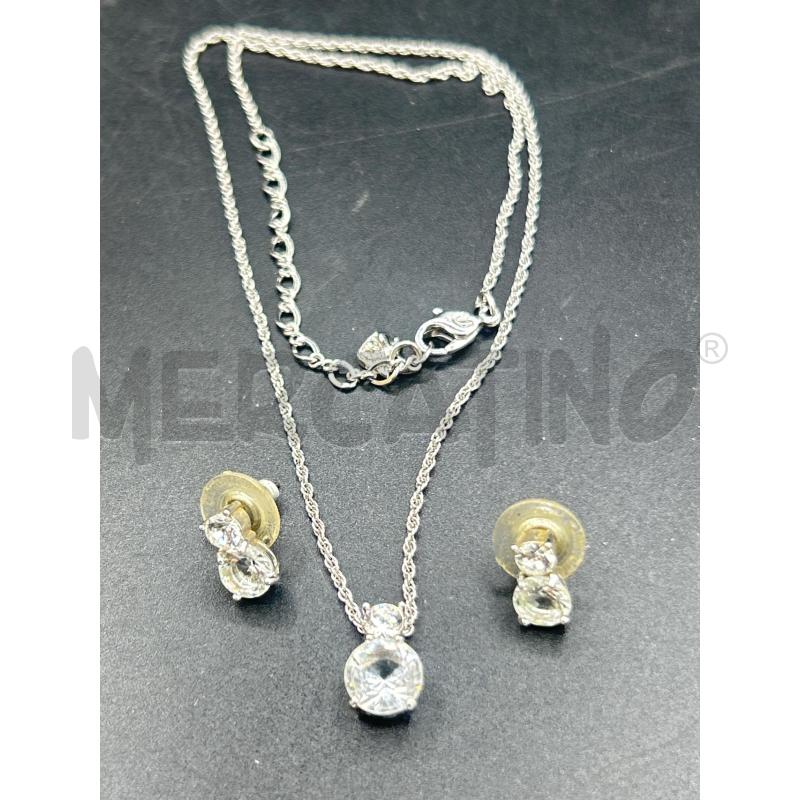 PARURE SWAROVSKI DOPPIO STRASS | Mercatino dell'Usato Roma rebibbia 1