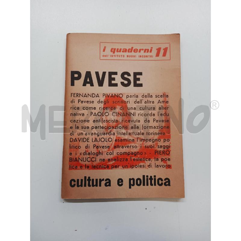 PAVESE CULTURA E POLITICA | Mercatino dell'Usato Roma rebibbia 1