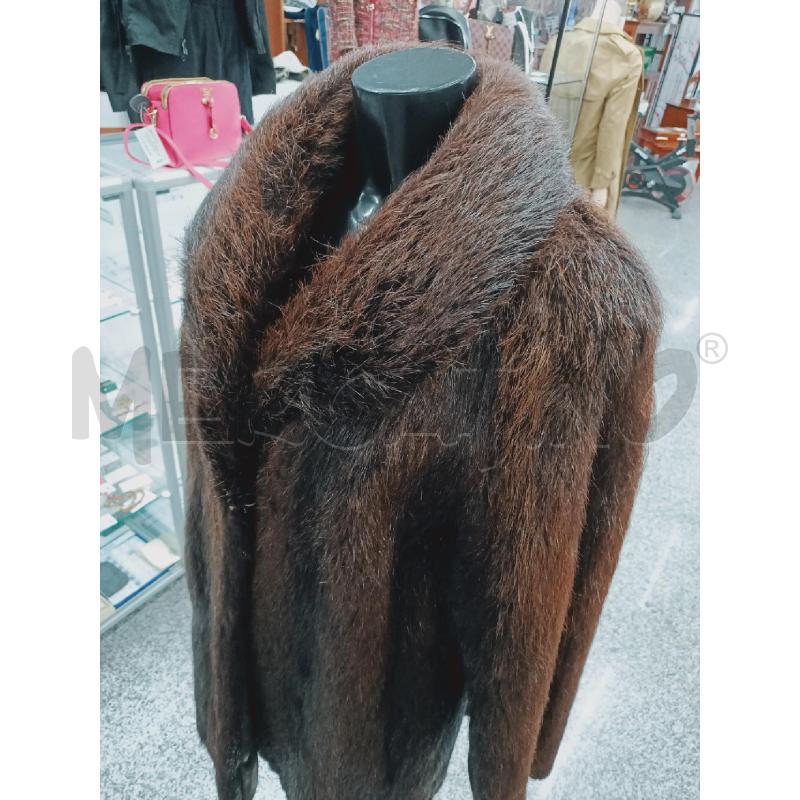 PELLICCIA MARMOTTA PELO LUCIDO FODERA PERLATA | Mercatino dell'Usato Roma rebibbia 3
