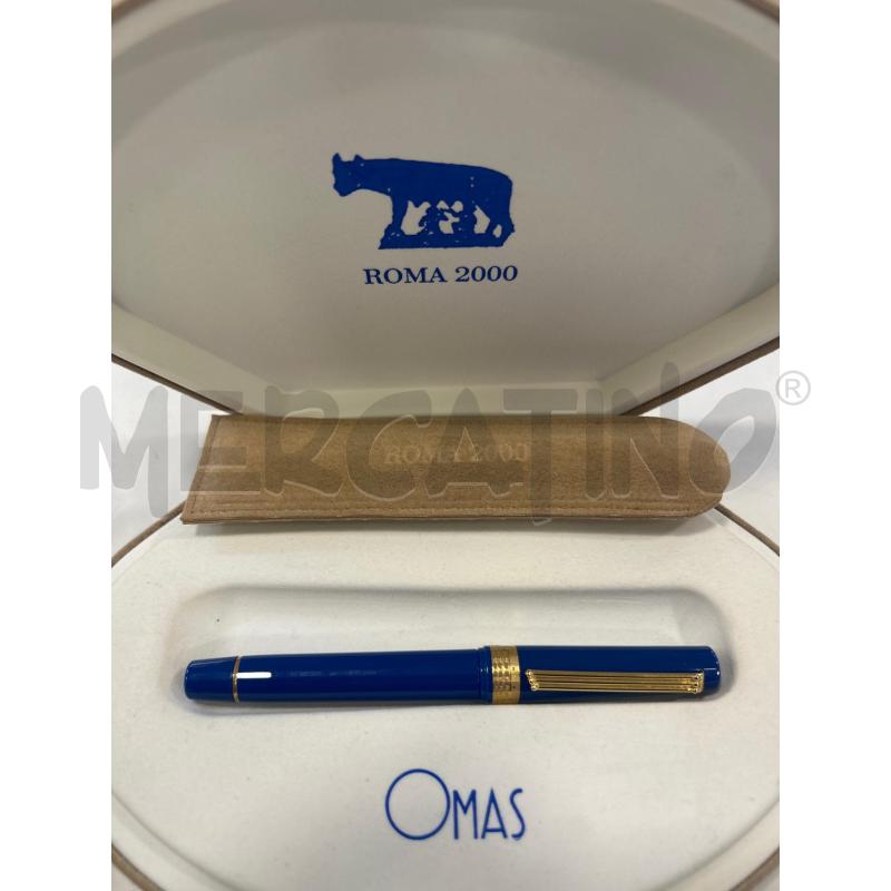 PENNA OMAS BLU GIUBILEO ROMA 2000 | Mercatino dell'Usato Roma rebibbia 2