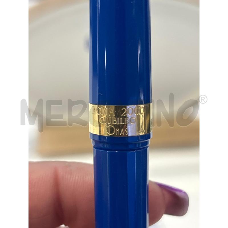 PENNA OMAS BLU GIUBILEO ROMA 2000 | Mercatino dell'Usato Roma rebibbia 3