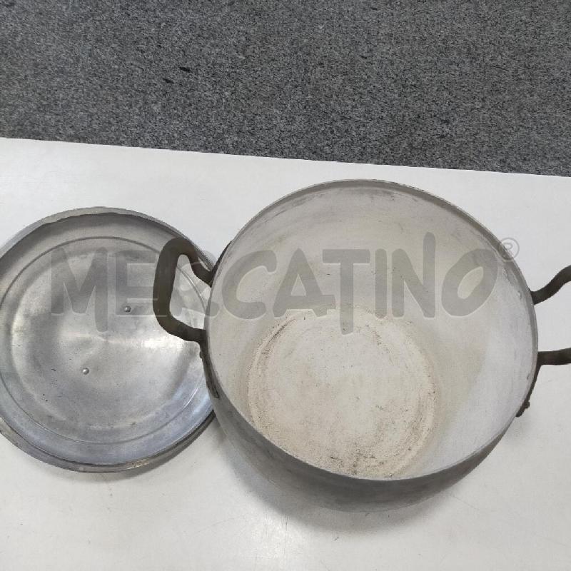 PENTOLA ALLUMINIO GRANDE CON COPERCHIO | Mercatino dell'Usato Roma rebibbia 2