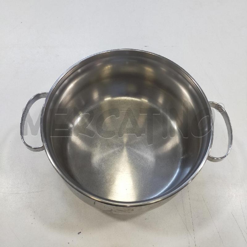 PENTOLA CROMO 23CM  | Mercatino dell'Usato Roma rebibbia 2