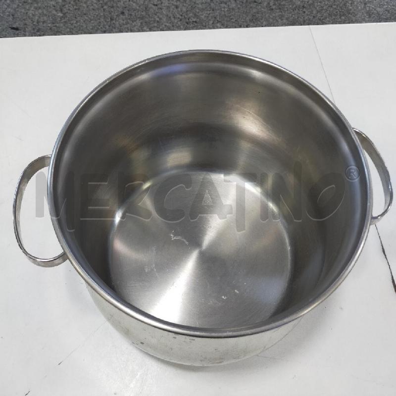 PENTOLA CROMO 23CM | Mercatino dell'Usato Roma rebibbia 2