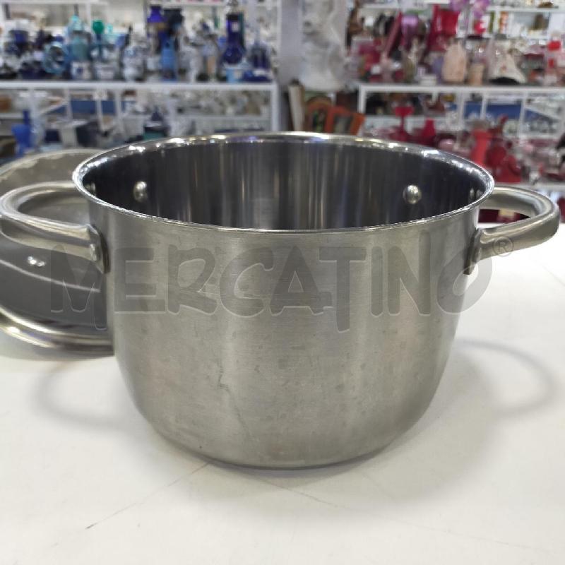 PENTOLA CROMO COPERCHIO 22CM | Mercatino dell'Usato Roma rebibbia 3