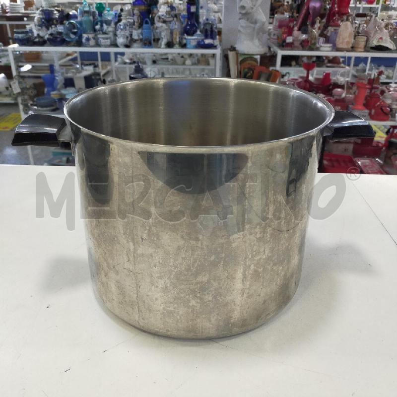 PENTOLA CROMO GRANDE 26CM | Mercatino dell'Usato Roma rebibbia 1