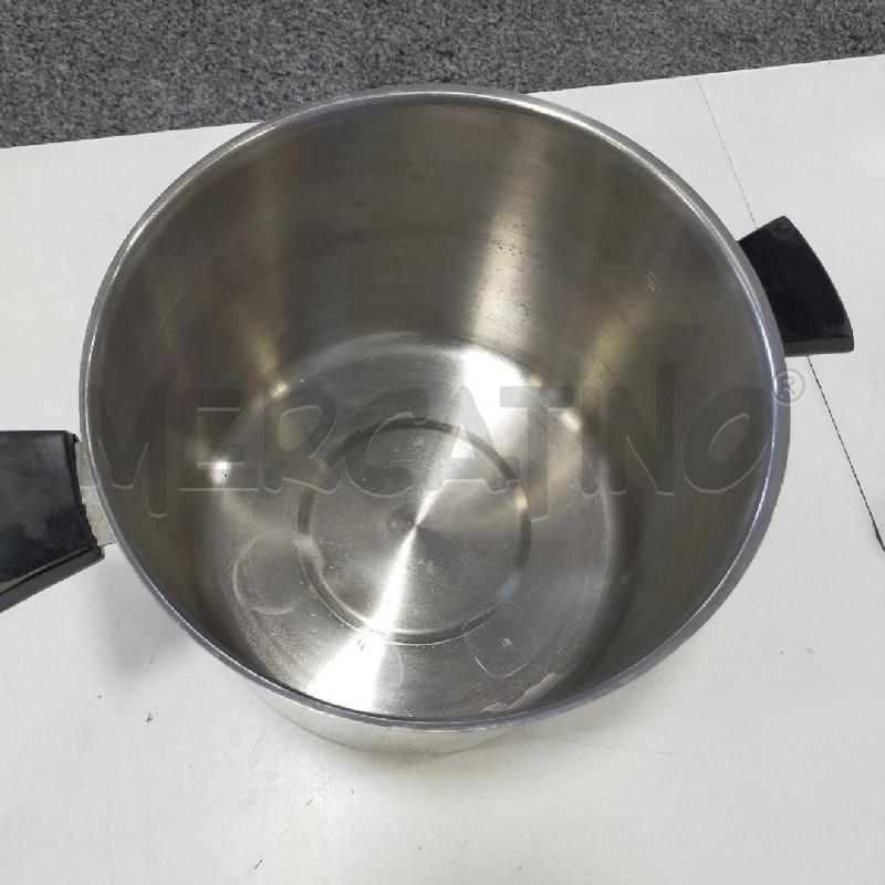 PENTOLA CROMO GRANDE 26CM | Mercatino dell'Usato Roma rebibbia 2