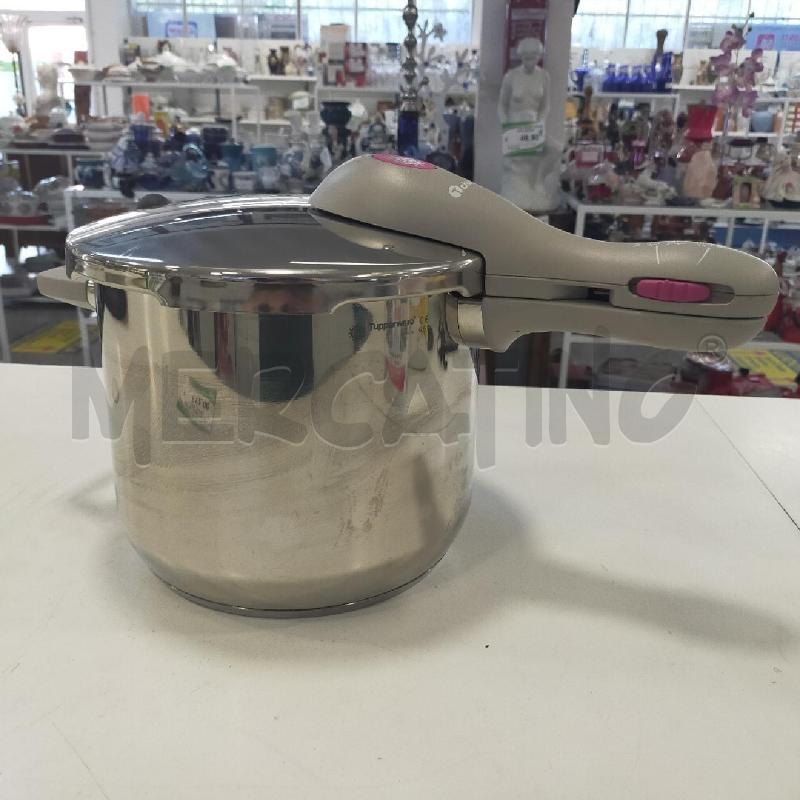 PENTOLA PRESSIONE CROMO TUPPERWARE T CHEF SERIES | Mercatino dell'Usato Roma rebibbia 1