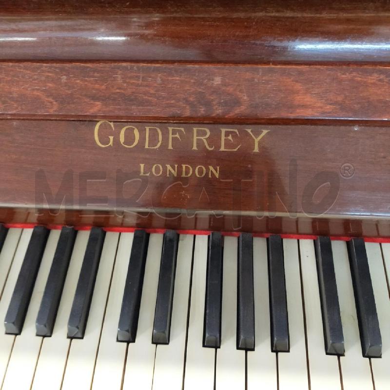 PIANOFORTE MARRONE GODFREY | Mercatino dell'Usato Roma rebibbia 3