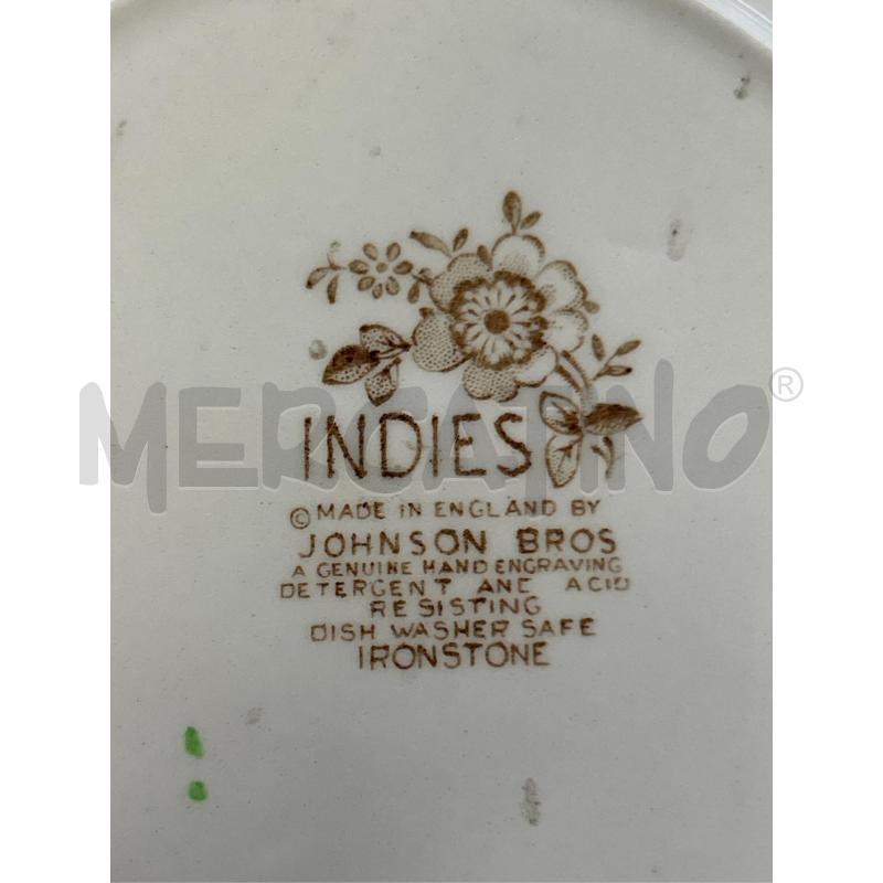 PIATTINI PZ. 12 PANE INDIES JOHNSON BROS | Mercatino dell'Usato Roma rebibbia 3