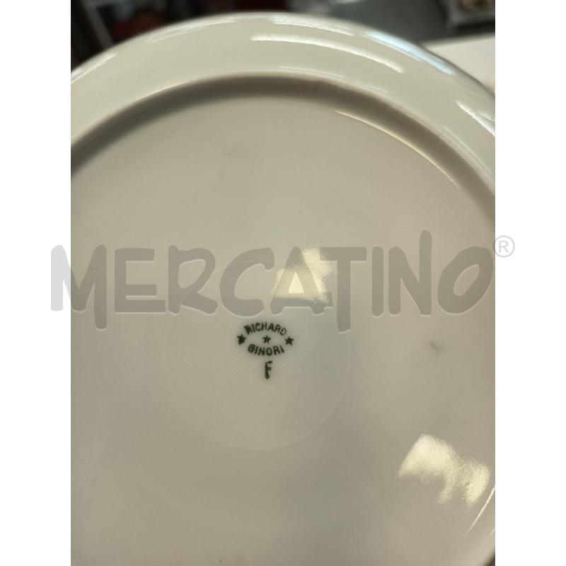 PIATTINI RICHARD GINORI 6PZ B DOR | Mercatino dell'Usato Roma rebibbia 3