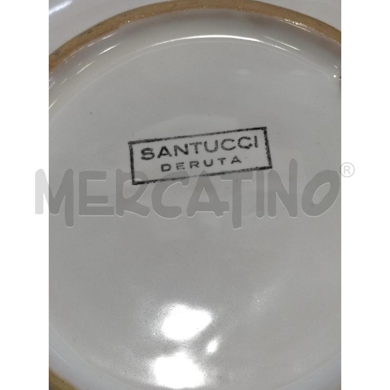 PIATTINO MURO SANTUCCI DERUTA PESCI | Mercatino dell'Usato Roma rebibbia 2
