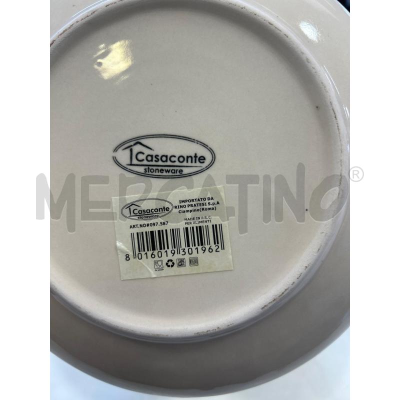 PIATTI CERAM CERCHI COLORATI 36PZ | Mercatino dell'Usato Roma rebibbia 2