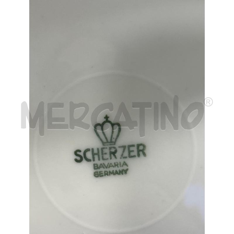 PIATTI CERAM SCHERZER BAVARIA 36PZ+4PORTATE | Mercatino dell'Usato Roma rebibbia 3