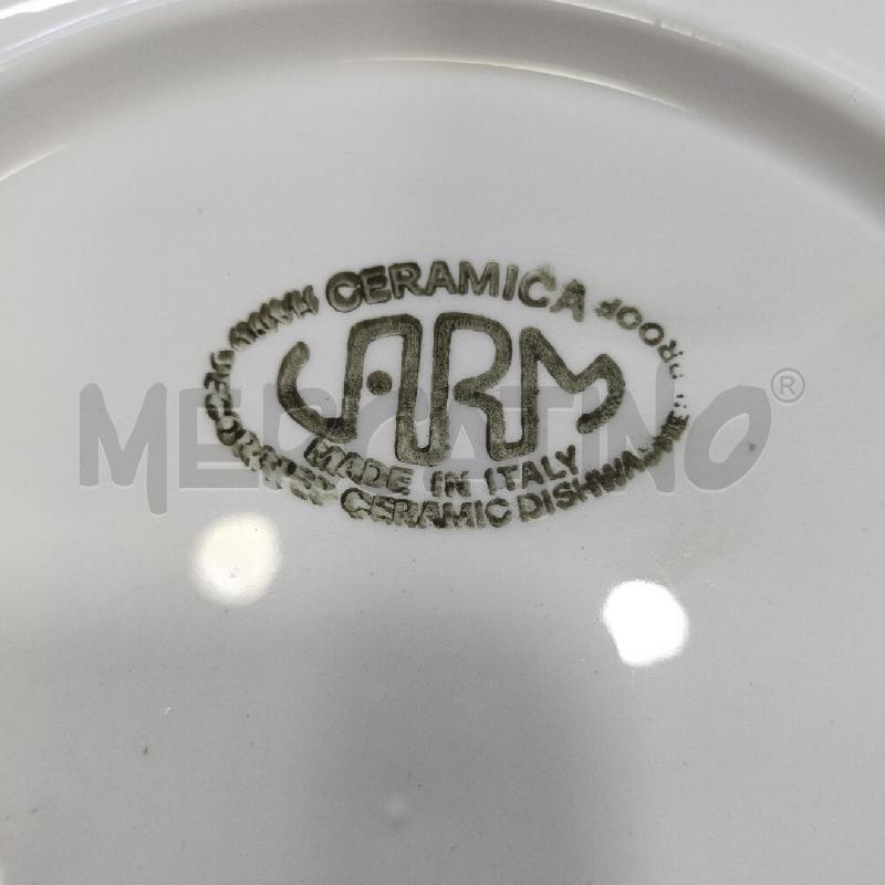 PIATTI DA DOLCE CERAMICA ARM 6PZ | Mercatino dell'Usato Roma rebibbia 2