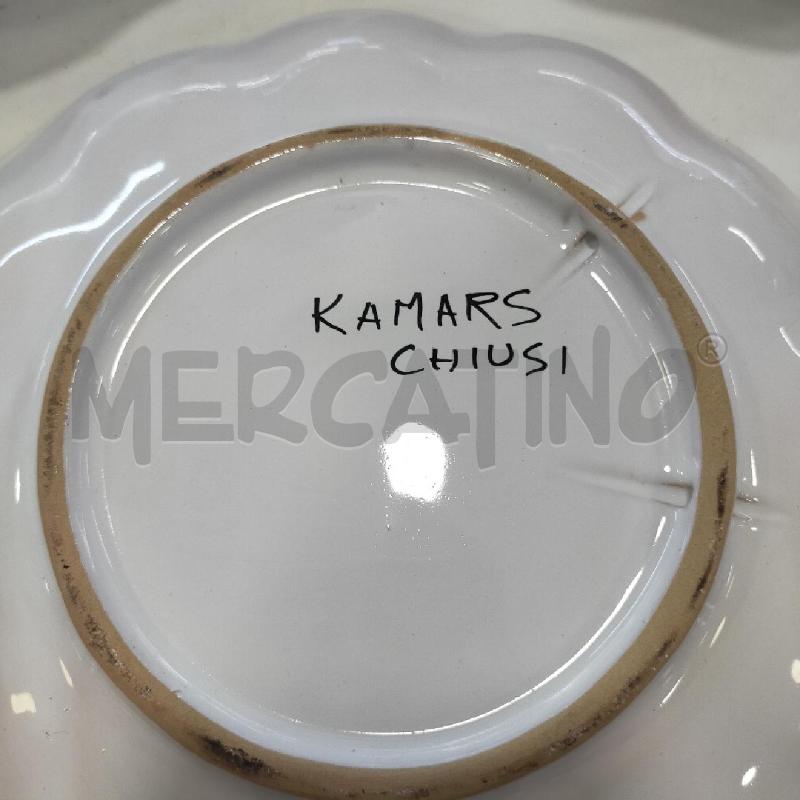 PIATTI DA MURO KAMARS CHIUSI FIORI DIP 6PZ | Mercatino dell'Usato Roma rebibbia 2