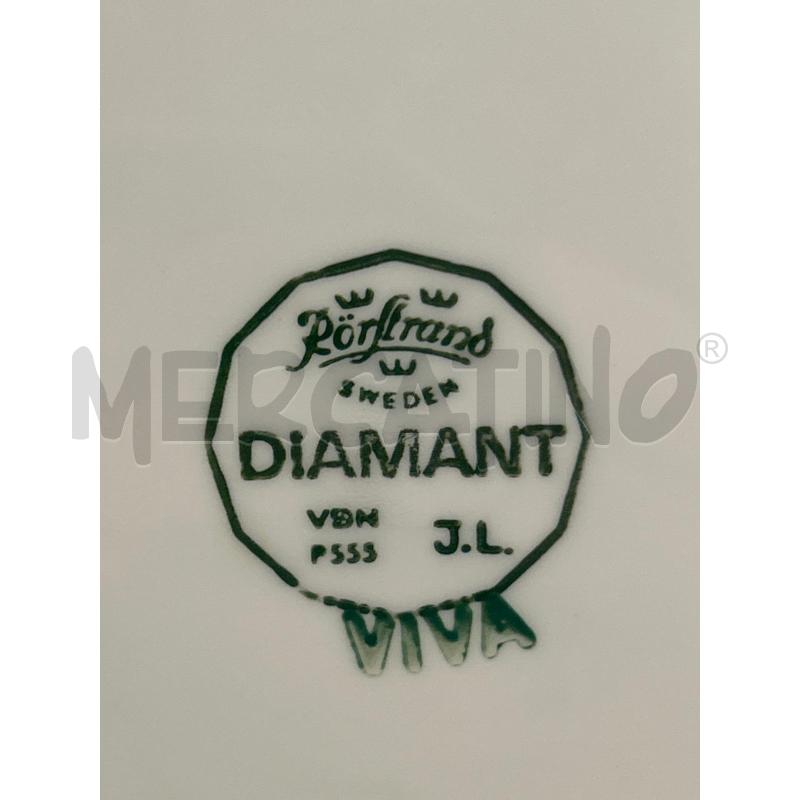 PIATTI PZ. 24 DIAMANT VIVA FIORE BLU B MARR | Mercatino dell'Usato Roma rebibbia 3