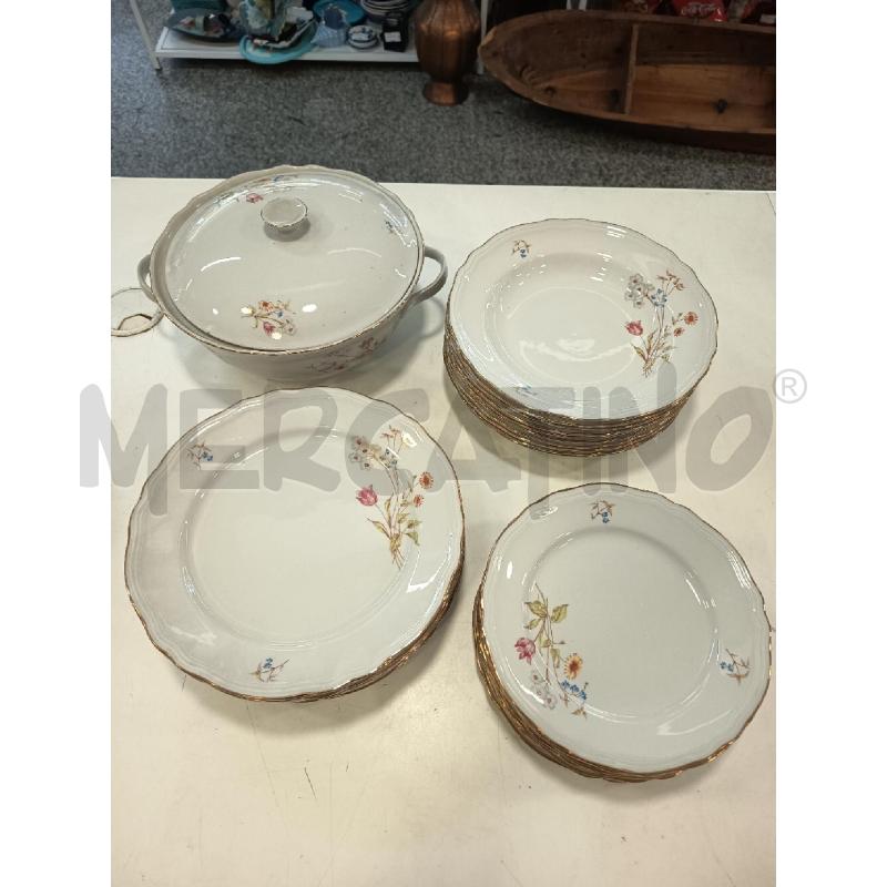 PIATTI RICHARD GINORI ARISTON 30PZ+ZUPPIERA | Mercatino dell'Usato Roma rebibbia 1
