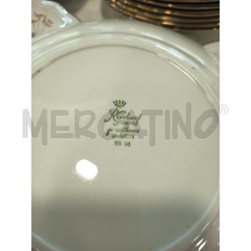 PIATTI RICHARD GINORI ARISTON 30PZ+ZUPPIERA | Mercatino dell'Usato Roma rebibbia 2