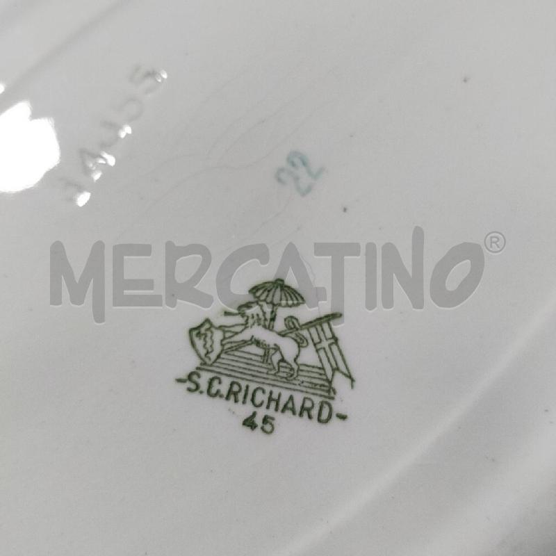 PIATTO PORTATA OVAL B DOR S C RICHARD | Mercatino dell'Usato Roma rebibbia 3