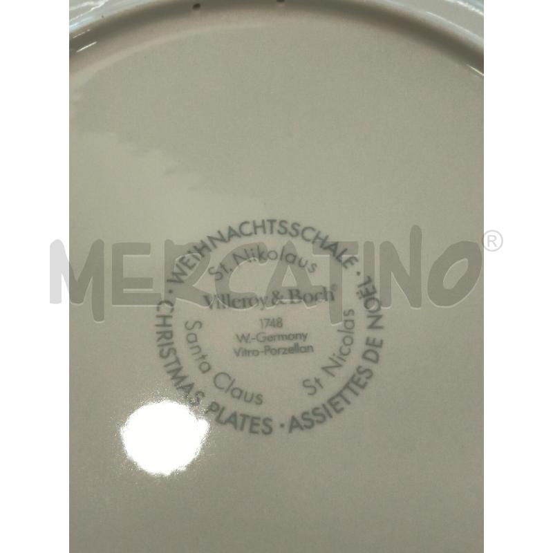 PIATTO VILLEROY&BOCH ST NIKOLAUS | Mercatino dell'Usato Roma rebibbia 3