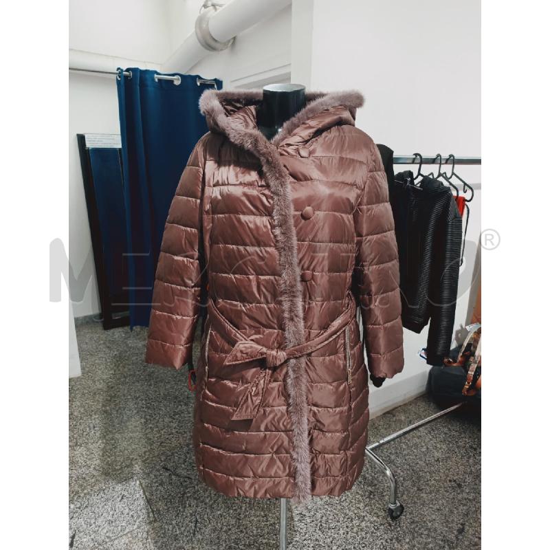 PIUMINO DONNA MARRONE PREGIO COUTURE | Mercatino dell'Usato Roma rebibbia 1