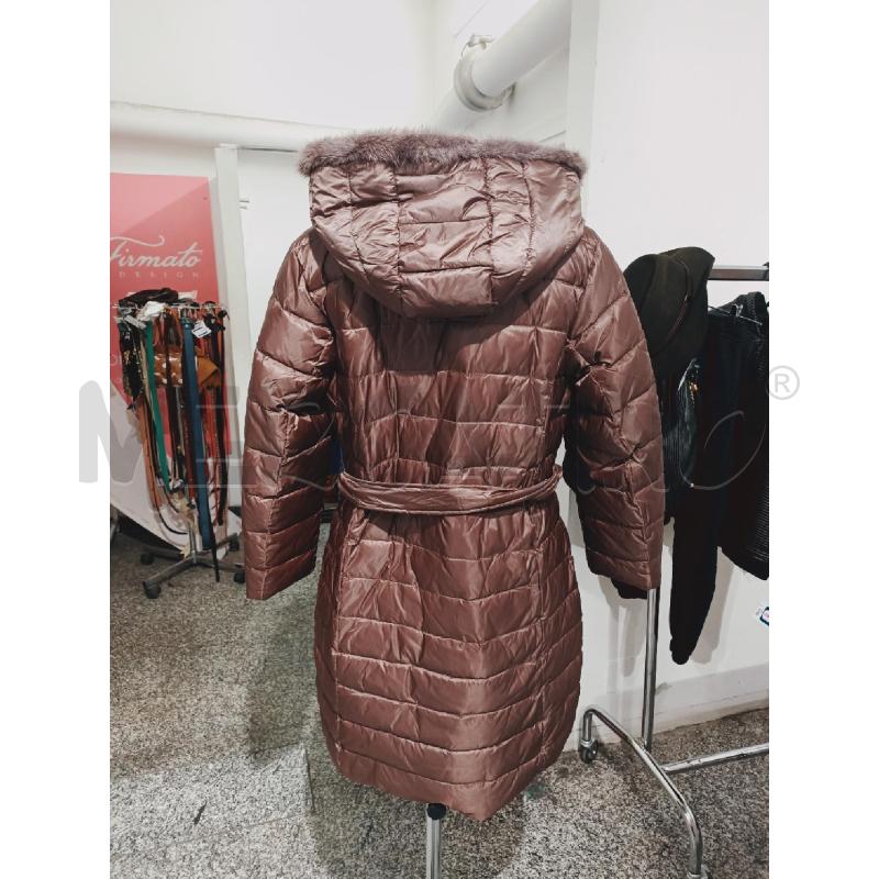 PIUMINO DONNA MARRONE PREGIO COUTURE | Mercatino dell'Usato Roma rebibbia 2