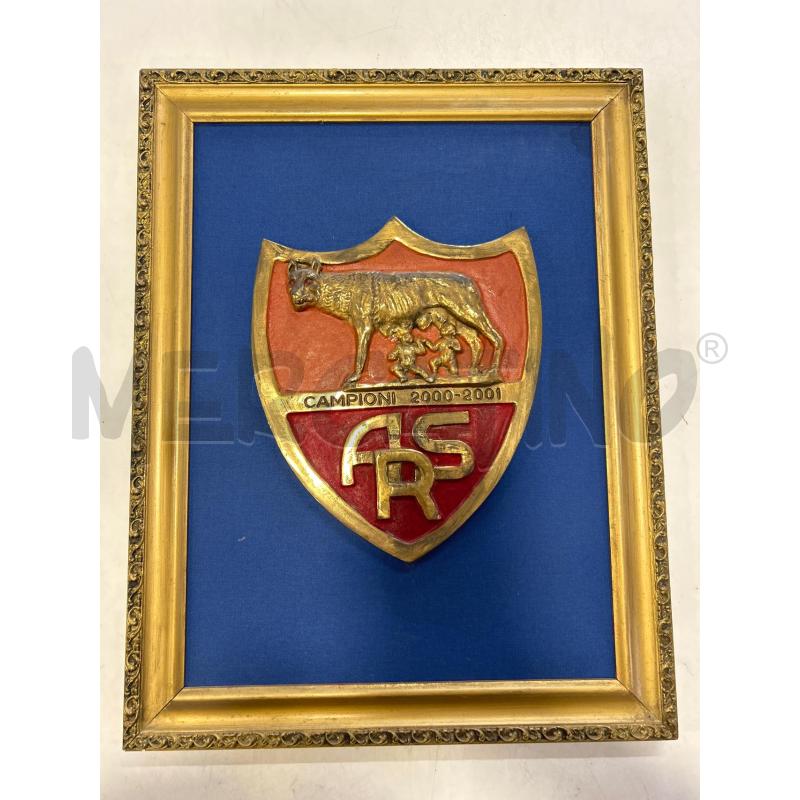 PLACCA AS ROMA OTTONE C DOR | Mercatino dell'Usato Roma rebibbia 1