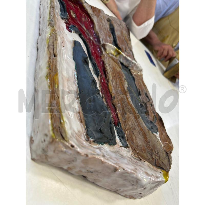 PLACCA CERAM SMALTATA BOTTIGLIA | Mercatino dell'Usato Roma rebibbia 2