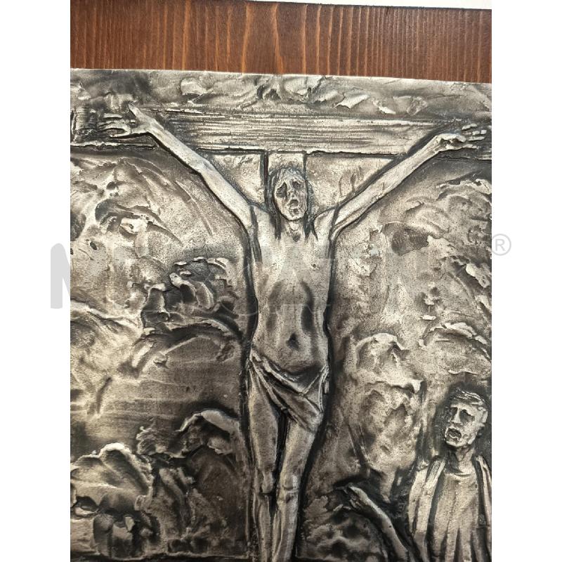 PLACCA CROMO CROCEFISSIONE MULTIPLA 117/200 UTET | Mercatino dell'Usato Roma rebibbia 3