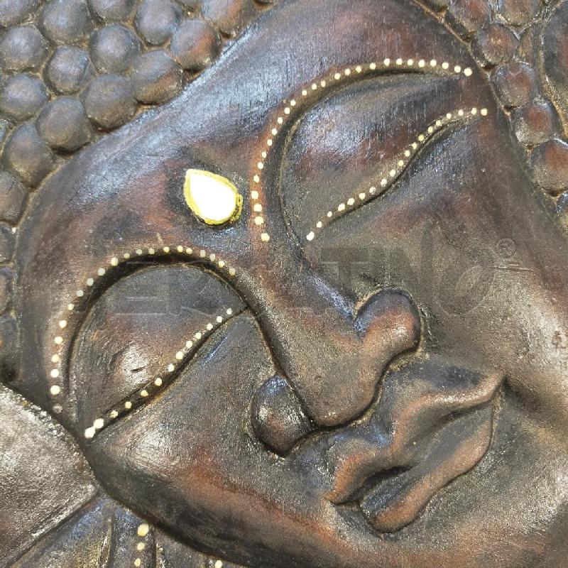 PLACCA LEGNO BUDDHA | Mercatino dell'Usato Roma rebibbia 2