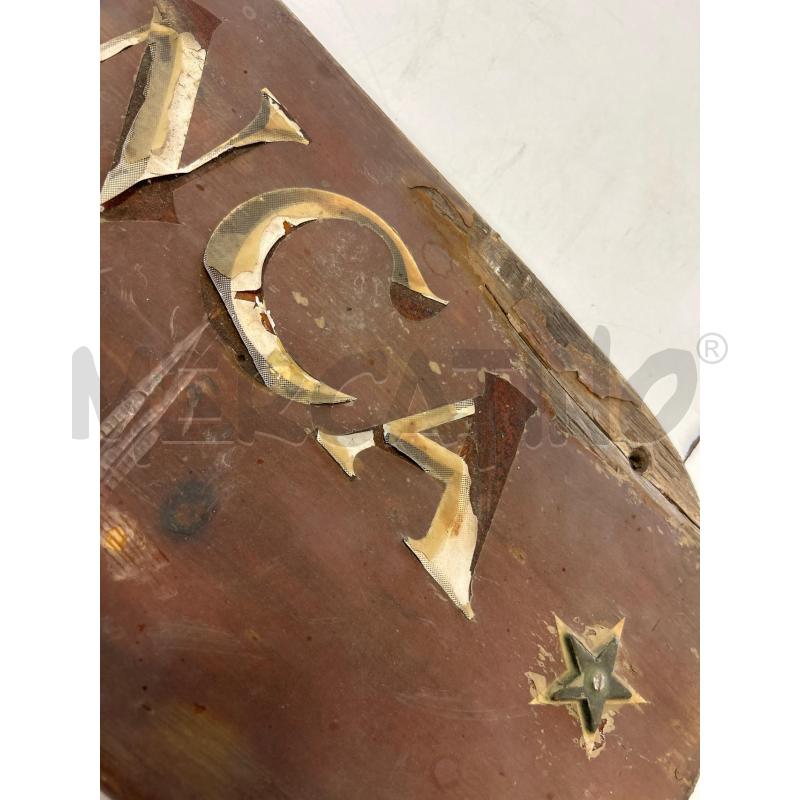 PLACCA LEGNO NUVOLA BIANCA LONDON | Mercatino dell'Usato Roma rebibbia 2