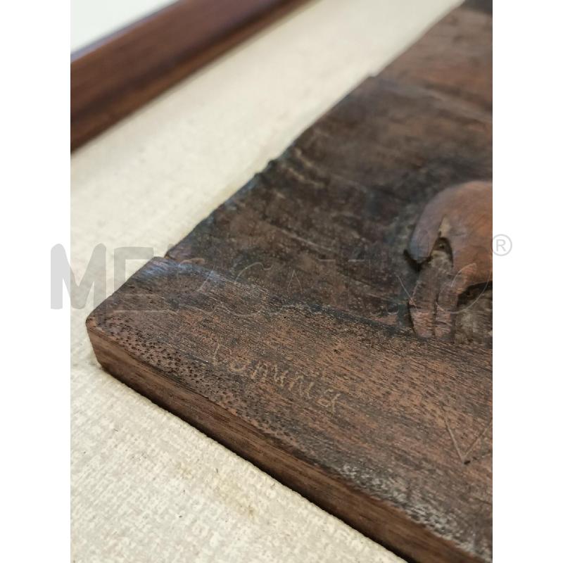 PLACCA LEGNO RILIEVO PAESAGGIO SARDO | Mercatino dell'Usato Roma rebibbia 4