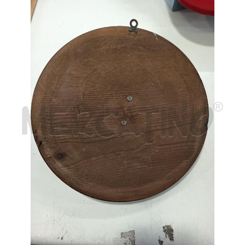 PLACCA LEGNO VOLTO MADONNA TRISTE | Mercatino dell'Usato Roma rebibbia 2