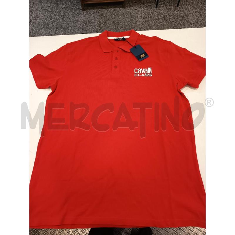 POLO UOMO CAVALLI CLASS TGXXL ROSSA CARTELLINO | Mercatino dell'Usato Roma rebibbia 1