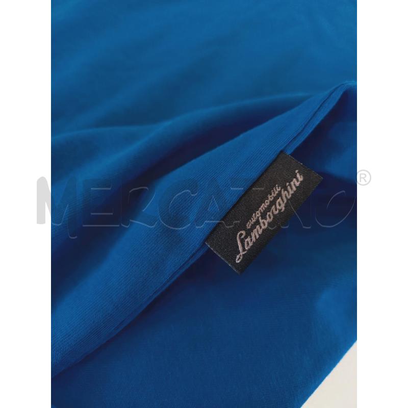 POLO UOMO LAMBORGHINI CELESTE CARTELLINATA | Mercatino dell'Usato Roma rebibbia 3