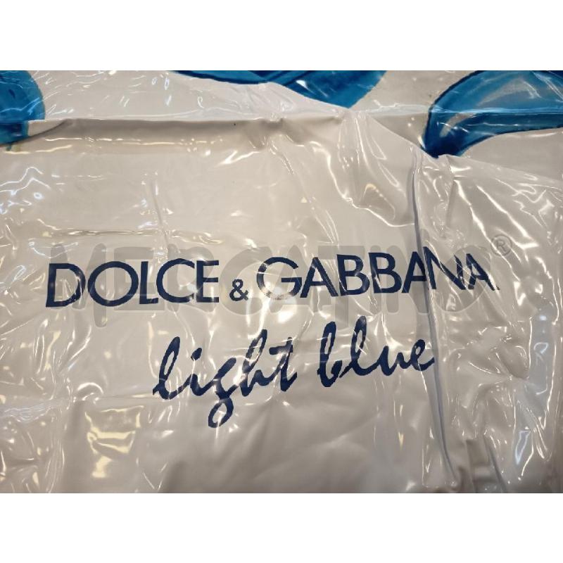 POLTRONA GONFIABILE BIANCA BLU DOLCE E GABBANA | Mercatino dell'Usato Roma rebibbia 3