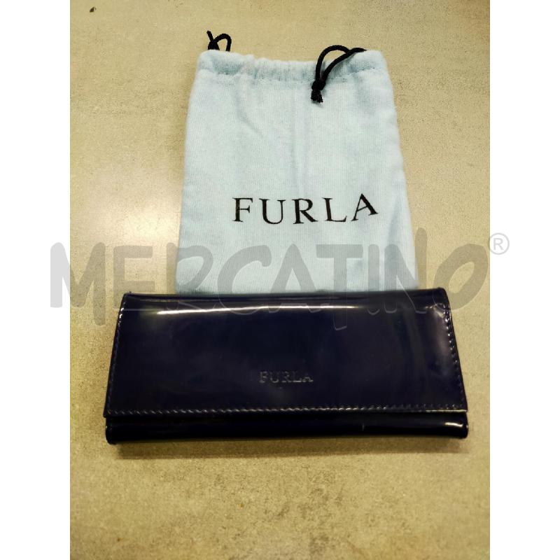 PORTA CHIAVI FURLA BLU S PLASTICA  | Mercatino dell'Usato Roma rebibbia 1